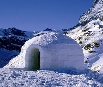 снежный дом иглу