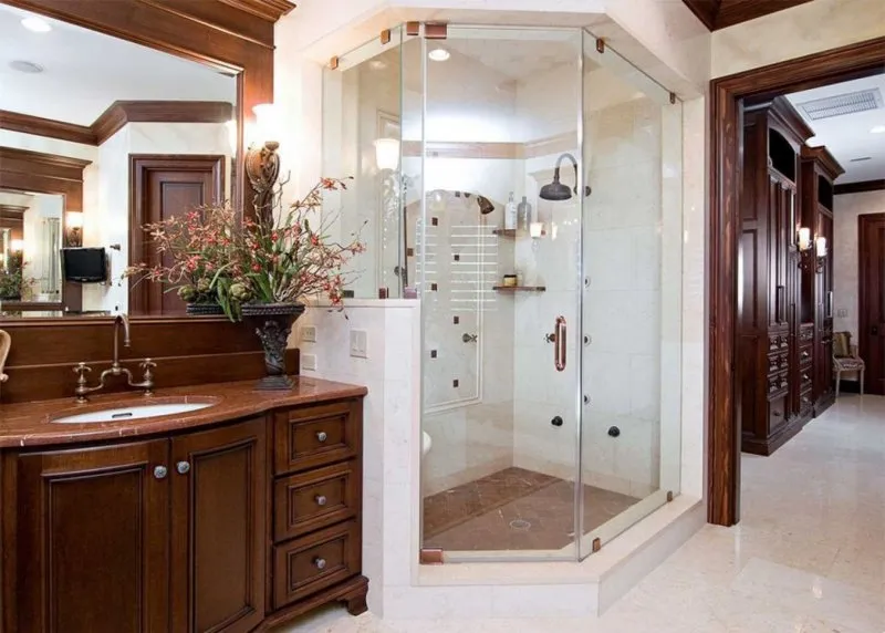 Красивые Ванные комнаты с душевыми кабинами