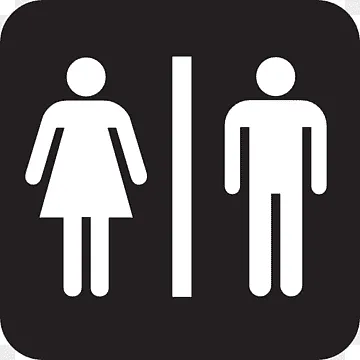 Унисекс общественный туалет Ванная комната, туалет с, текст, логотип, туалет png thumbnail