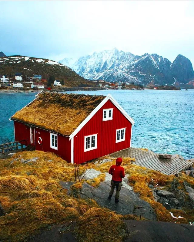 Рыбацкий дом в Норвегии