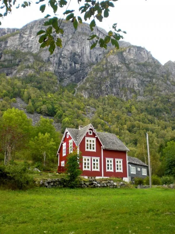 Горы Хижина Норвегия