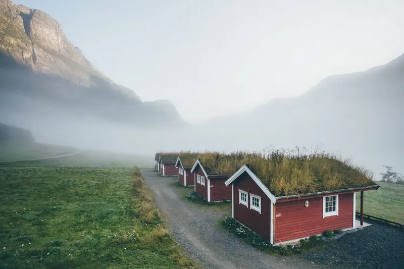Норвежский каркасный дом