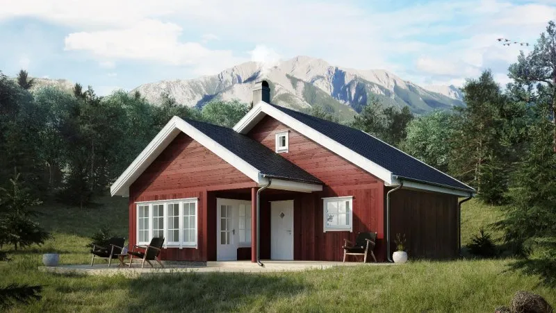 Традиционные Норвежские дома