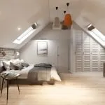 Спальня на мансарде