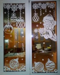 Christmas Window Decorations, Diy Christmas Tree Ornaments, Christmas Paper Crafts, Christmas Colors, Holiday Decor